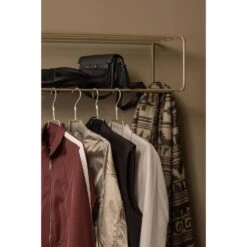 WOOOD Josse Schoenenrek - Metaal - Militair Bruin - 22x80x33 -VIDAL Salle De Bain Winkel 1000082311 0103