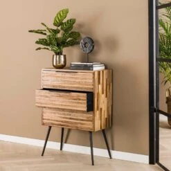 Sema Ladekast 3 - Hout - Bruin -VIDAL Salle De Bain Winkel 1000082709 0102