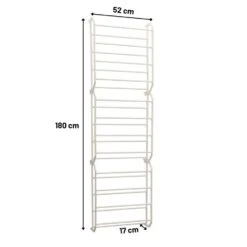 Orange85 Schoenenrek Hangend Deur Wit 52x180x17cm Ijzer -VIDAL Salle De Bain Winkel 1000087721 0111