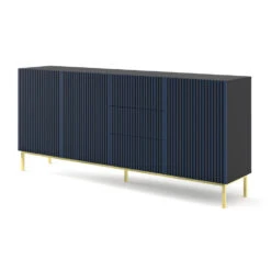 Dressoir Ravenna F Painted MDF 87x200x42 Blauw