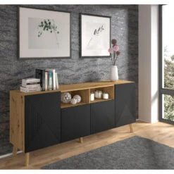 Dressoir Luxi 80x195x42 Multikleur -VIDAL Salle De Bain Winkel 1000088443 0102