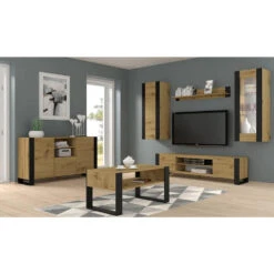 Dressoir Mondi 84x158x40 Beige -VIDAL Salle De Bain Winkel 1000088660 0103