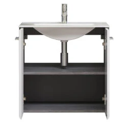 Hioshop Wastafel Riva - Wit -VIDAL Salle De Bain Winkel 1000092900 0110