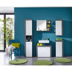 Hioshop Spiegel MiamiMaine - Rookzilver -VIDAL Salle De Bain Winkel 1000092917 0111