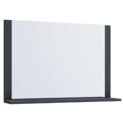 Hioshop Spiegelkast VCB10 Mini 9 - Antraciet