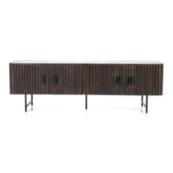 Eleonora Eleonora Tv Meubel Remi 4-drs. Bruin - 45x170x56 Cm