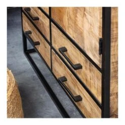 Furndea Morada Wandkast Industrieel - 45x90x200cm -VIDAL Salle De Bain Winkel 1000094149 0102