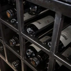 Kalfort Seattle Wijnkast - 40x55x135 Cm -VIDAL Salle De Bain Winkel 1000094175 0102