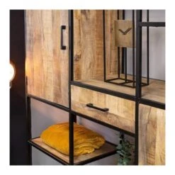 Furndea Morada Boekenkast Industrieel - 160x45x200 Cm -VIDAL Salle De Bain Winkel 1000094235 0102