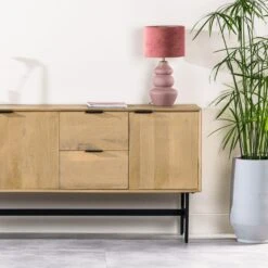 Kapur Dressoir 170cm - Hout - Bruin -VIDAL Salle De Bain Winkel 1000096007 0102