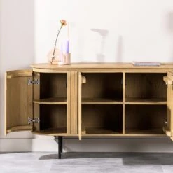 Polan Dressoir 165cm - Hout - Bruin -VIDAL Salle De Bain Winkel 1000096012 0103