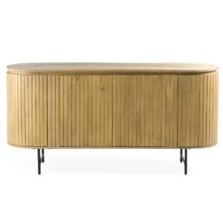 Polan Dressoir 165cm - Hout - Bruin