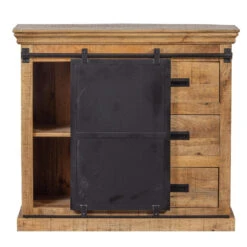 Dressoir Newark 100cm - Mangohout - Bruin - Rechthoekig -VIDAL Salle De Bain Winkel 1000096828 0102