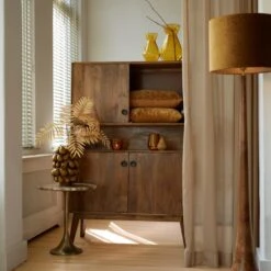 Espita Kast 104x40x158cm - Hout - Bruin -VIDAL Salle De Bain Winkel 1000096950 0103