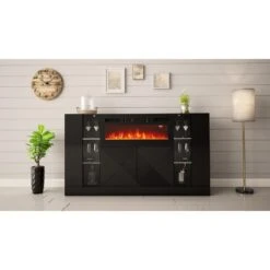 Dressoir Diuna 90x160x35 Zwart -VIDAL Salle De Bain Winkel 1000098195 0102