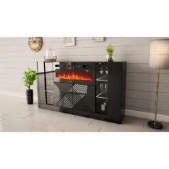 Dressoir Diuna 90x160x35 Zwart -VIDAL Salle De Bain Winkel 1000098195 0103