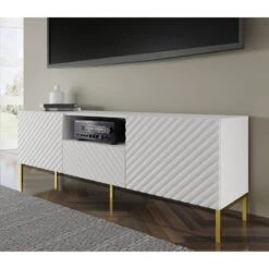 TV Meubel SURF 56x150x42 Wit -VIDAL Salle De Bain Winkel 1000098361 0103