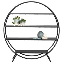 Wandmeubel Kick - Zwart - 140x135x32 Cm