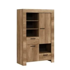Kast Lidia - Eikenkleur - 162x102x43 Cm -VIDAL Salle De Bain Winkel 10604060 0300