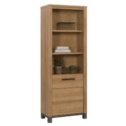 Kast Finn 1-deurs - Licht Eikenkleur - 40x71x196 Cm -VIDAL Salle De Bain Winkel 10606410 0330