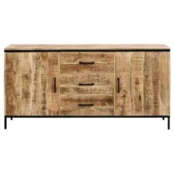 Dressoir Trevor - Bruin - 80x165x45 Cm