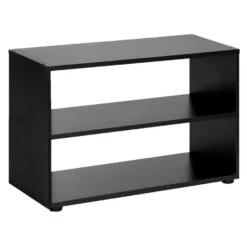 TV-meubel Vancouver - Zwart/hout - 45x60x39 Cm -VIDAL Salle De Bain Winkel 11500672 0300