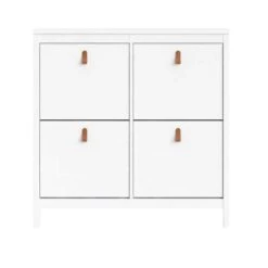 Schoenenkast Madeira - Wit - 103x102x25 Cm -VIDAL Salle De Bain Winkel 11901565 0101