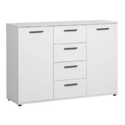 Kast Praag - Wit - 85x120x35 Cm -VIDAL Salle De Bain Winkel 11901585 0300