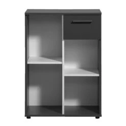 Kast Praag - Antraciet - 85x60x35 Cm -VIDAL Salle De Bain Winkel 11901590 0220