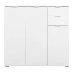 Kast Alaska - Wit - 101x107x35 Cm