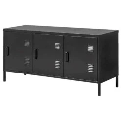 Dressoir Viborg - Zwart - 59,5X120X40 Cm -VIDAL Salle De Bain Winkel 11926003 0301