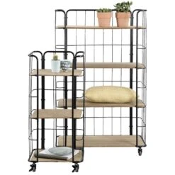 Bakkerskast Olaf Breed - Zwart/naturel 7 Bakkerskast Olaf Breed - Zwart/naturel -VIDAL Salle De Bain Winkel 11990875 4050