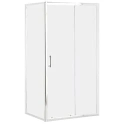 Beliani Douchecabine YORO - Transparant Veiligheidsglas