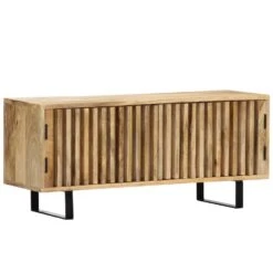 VidaXL Tv-meubel 90x30x40 Cm Massief Mangohout