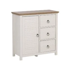 Beliani Sideboard KIRKLAND - Beige Mdf, Vezelplaat