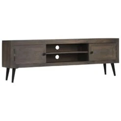 VidaXL Tv-meubel 140x30x45 Cm Massief Mangohout