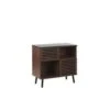 Beliani Sideboard PERTH - Donkere Houtkleur Mdf