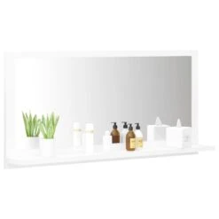 VidaXL Badkamerspiegel 80x10,5x37 Cm Spaanplaat Wit -VIDAL Salle De Bain Winkel 15ef463b35dd475298058ca495b76d74