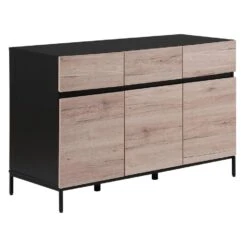 Beliani Sideboard SYDNEY - Lichte Houtkleur Mdf
