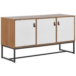 Beliani Sideboard NUEVA - Lichte Houtkleur Mdf