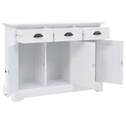 VidaXL Dressoir Met 3 Deuren 105x35x77,5 Cm MDF En Grenenhout -VIDAL Salle De Bain Winkel 17666dba9e01432a991559d900a8b82a