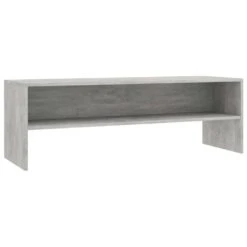 VidaXL Tv-meubel 120x40x40 Cm Bewerkt Hout Betongrijs