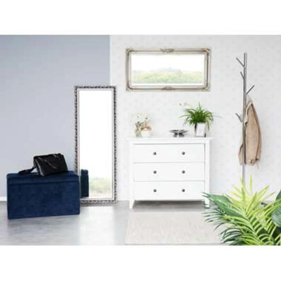 Beliani Commode TORRANCE - Wit Mdf 2 Beliani Commode TORRANCE - Wit Mdf - Afbeelding 2