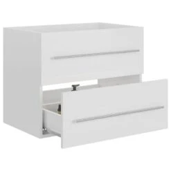 VidaXL Wastafelkast 60x38,5x48 Cm Spaanplaat Hoogglans Wit -VIDAL Salle De Bain Winkel 1e099ee0fe0342c3959026e53aa9f3d4