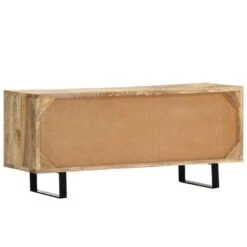 VidaXL Tv-meubel 90x30x40 Cm Massief Mangohout -VIDAL Salle De Bain Winkel 210e21889ca54b4484c666efa65d2809