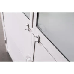 Giga Meubel Vitrinekast Wit Metaal - 200x40x220cm - Lotte -VIDAL Salle De Bain Winkel 21878046f74744c696069bc444025639