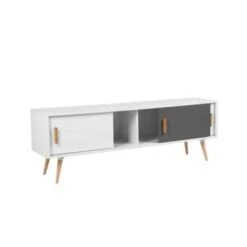 Beliani TV-kast INDIANA - Wit Mdf 5 Beliani TV-kast INDIANA - Wit Mdf -VIDAL Salle De Bain Winkel 24b13e755d154edfa6d4af7022f03994