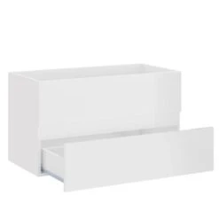 VidaXL Wastafelkast 80x38,5x45 Cm Spaanplaat Hoogglans Wit -VIDAL Salle De Bain Winkel 25783aa838ca4ab5b2d0a0714f6792e8