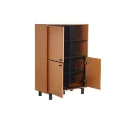 Beliani Sideboard PARAMOUNT - Lichte Houtkleur Vezelplaat -VIDAL Salle De Bain Winkel 280197f19e30411a9b1174068d325cff