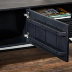 Hoyz Collection - TV-meubel B340 Zwart - 150x40x50 -VIDAL Salle De Bain Winkel 2a8cfa0aea644441be5a07b1a76d2ba3